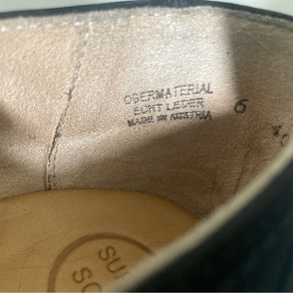 PAUL GREEN Woman’s Black Suede Loafers with Chain Detail EUR 40 - Picture 5 of 9